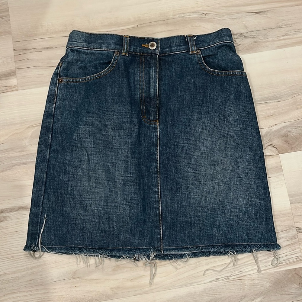Denim skirt